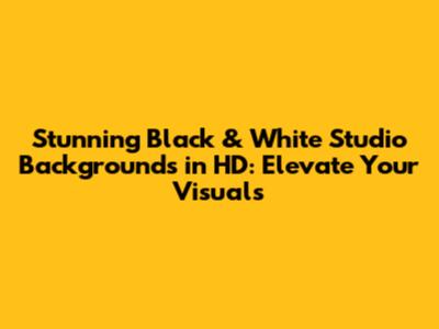 Stunning Black & White Studio Backgrounds in HD: Elevate Your Visuals